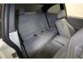 2010 BMW 1 Series Gray Boston Leather Interior Rear Seat Photo