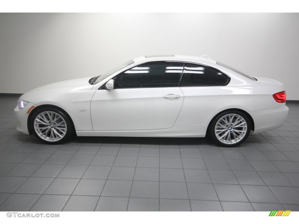 Mineral White Metallic 2011 BMW 3 Series 335i Coupe Exterior Photo #82788142