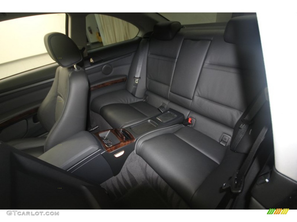 Black Interior 2011 BMW 3 Series 335i Coupe Photo #82788196
