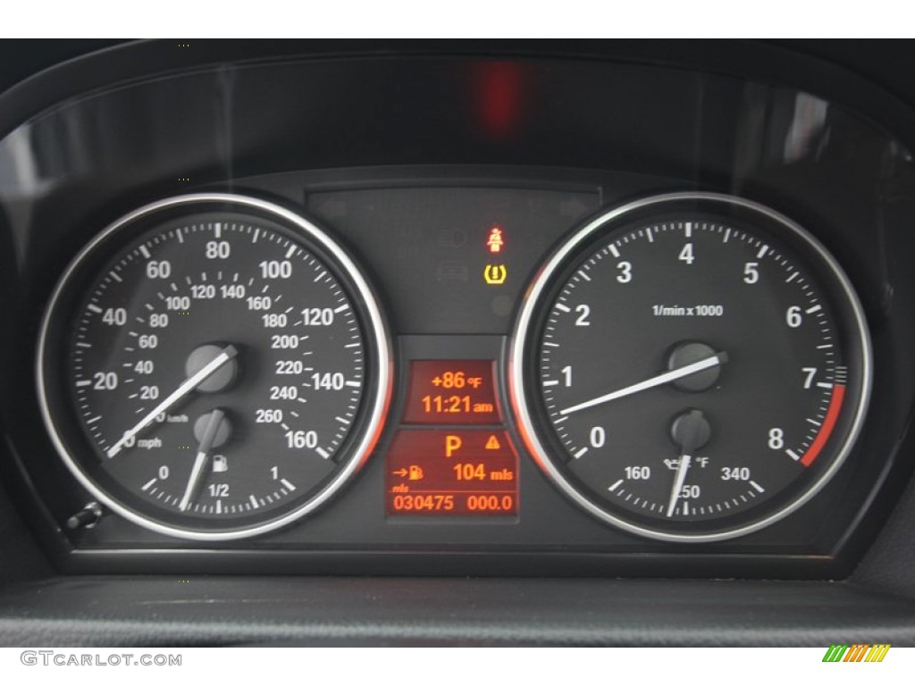 2011 BMW 3 Series 335i Coupe Gauges Photo #82788343