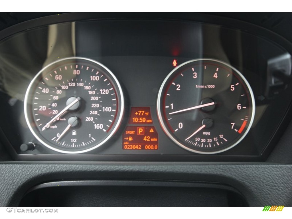 2011 BMW X5 xDrive 50i Gauges Photo #82788625