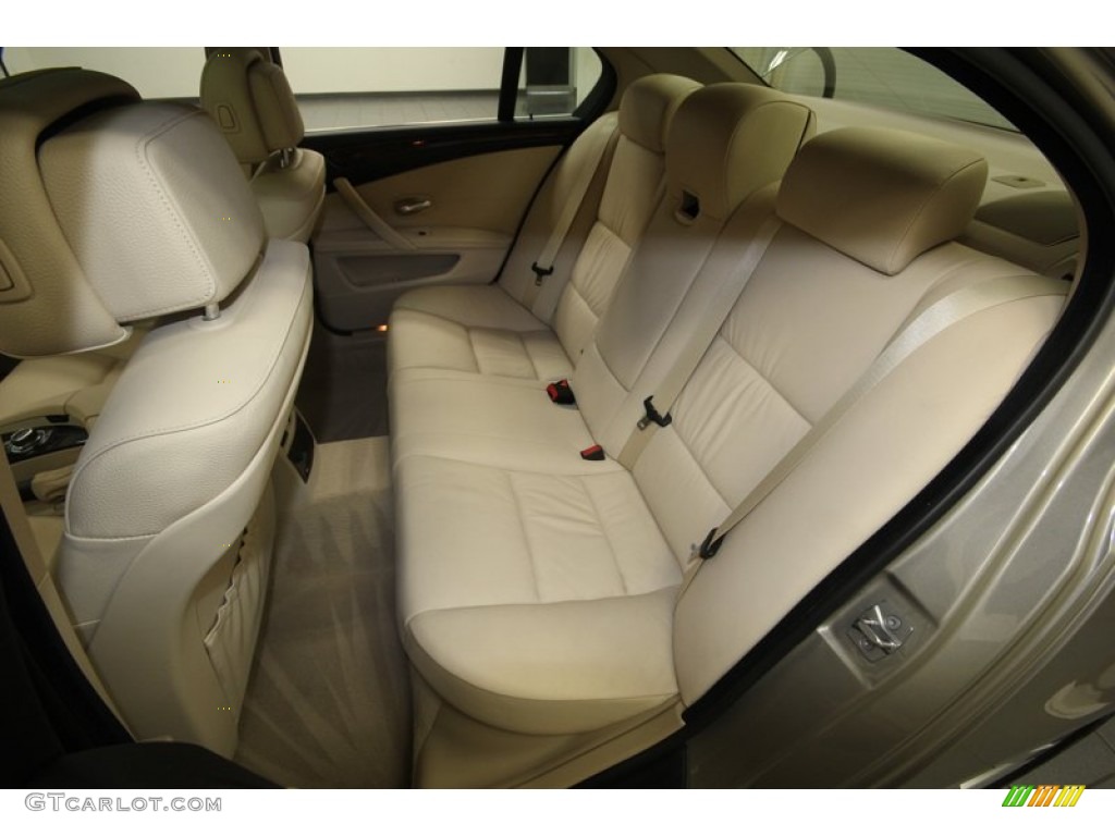 2010 BMW 5 Series 528i Sedan Rear Seat Photo #82789018
