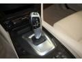 2010 BMW 5 Series Cream Beige Interior Transmission Photo