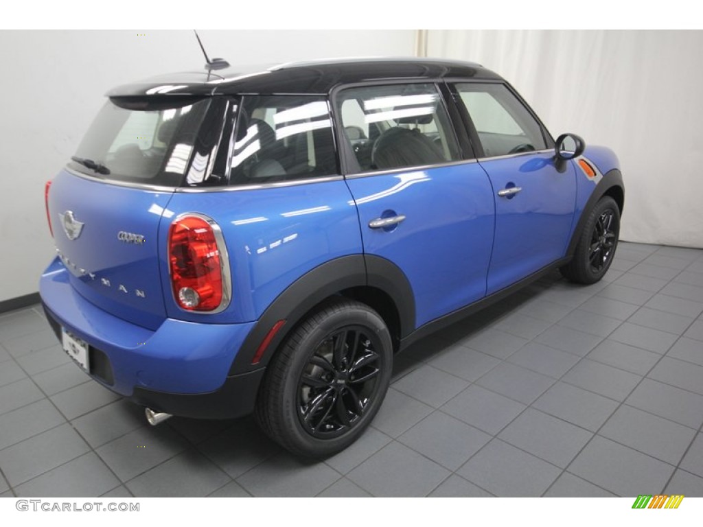 True Blue Metallic 2013 Mini Cooper Countryman Exterior Photo #82789480