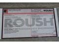 2009 Ford Mustang Roush 429R Coupe Window Sticker