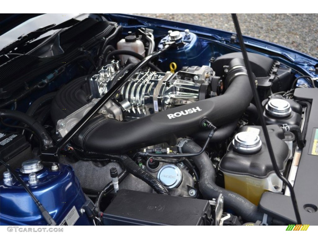 2009 Ford Mustang Roush 429R Coupe 4.6 Liter Roush Supercharged SOHC 24-Valve VVT V8 Engine Photo #82791447