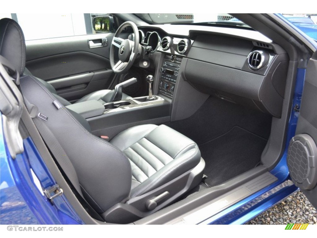 2009 Mustang Roush 429R Coupe - Vista Blue Metallic / Dark Charcoal photo #15