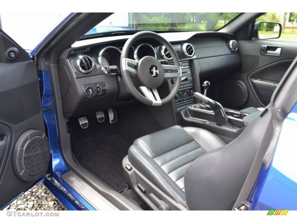 2009 Mustang Roush 429R Coupe - Vista Blue Metallic / Dark Charcoal photo #16