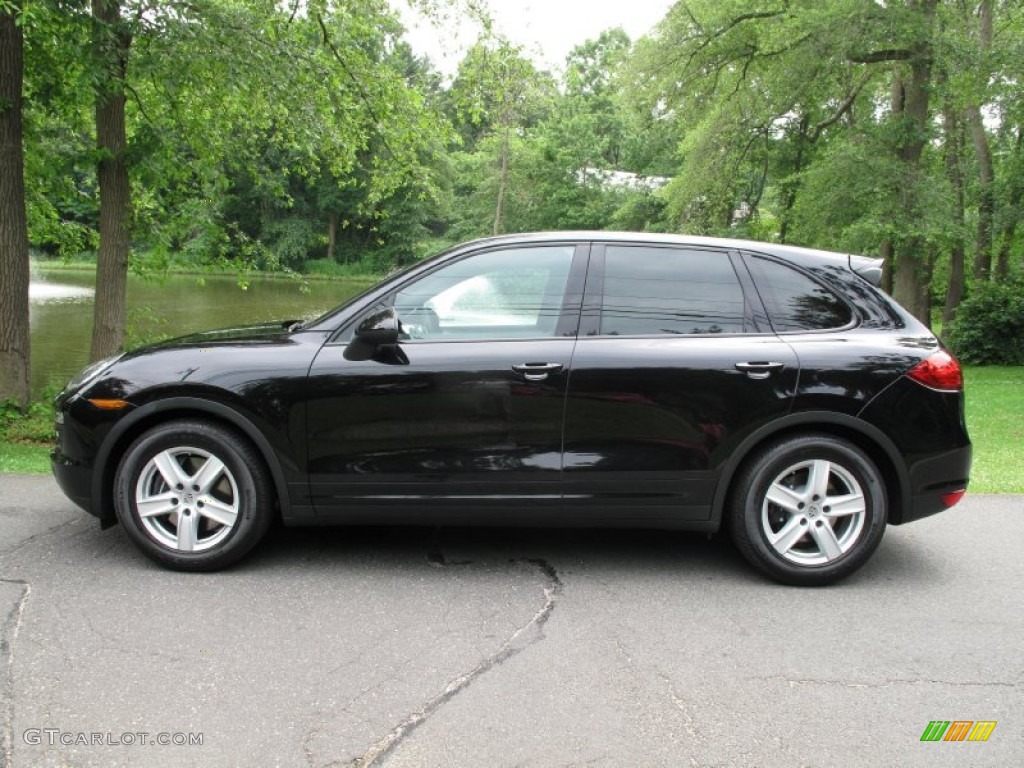 Black 2013 Porsche Cayenne Standard Cayenne Model Exterior Photo #82792320