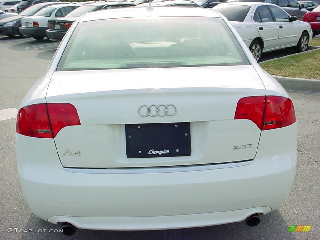 2008 A4 2.0T Special Edition Sedan - Ibis White / Beige photo #4