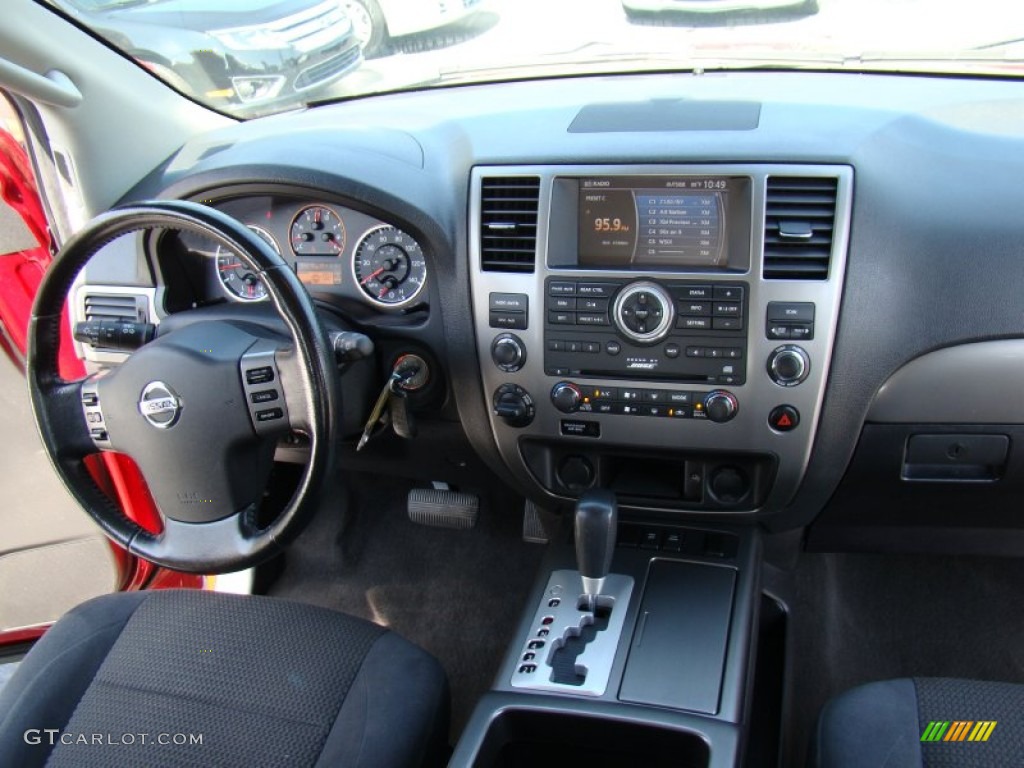 2008 Armada SE 4x4 - Red Brawn / Charcoal photo #16