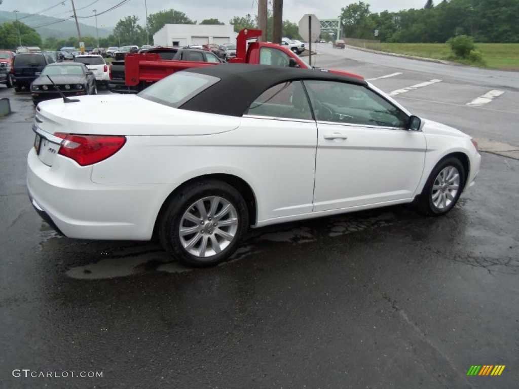 Bright White 2011 Chrysler 200 Touring Convertible Exterior Photo #82793957