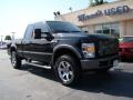 2008 Black Ford F250 Super Duty FX4 SuperCab 4x4  photo #2