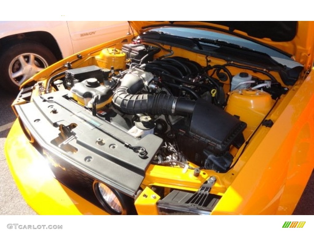 2007 Mustang GT Premium Coupe - Grabber Orange / Dark Charcoal photo #14