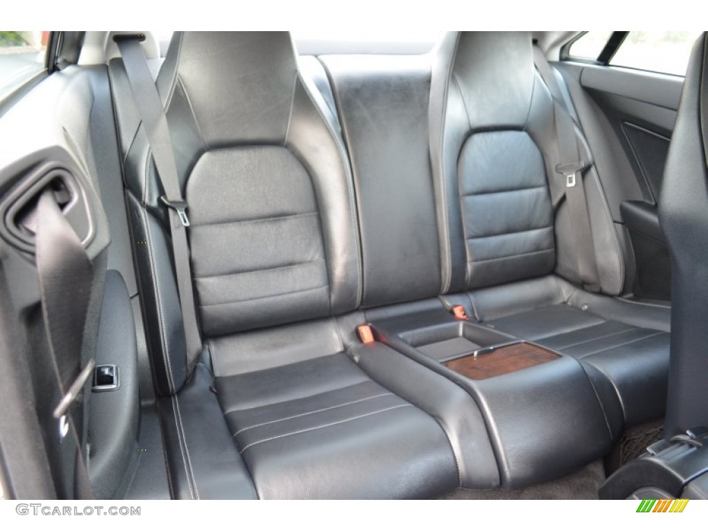 2011 Mercedes-Benz E 350 Coupe Rear Seat Photo #82795456