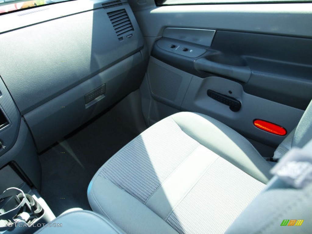 2007 Ram 1500 Big Horn Edition Quad Cab 4x4 - Inferno Red Crystal Pearl / Medium Slate Gray photo #12