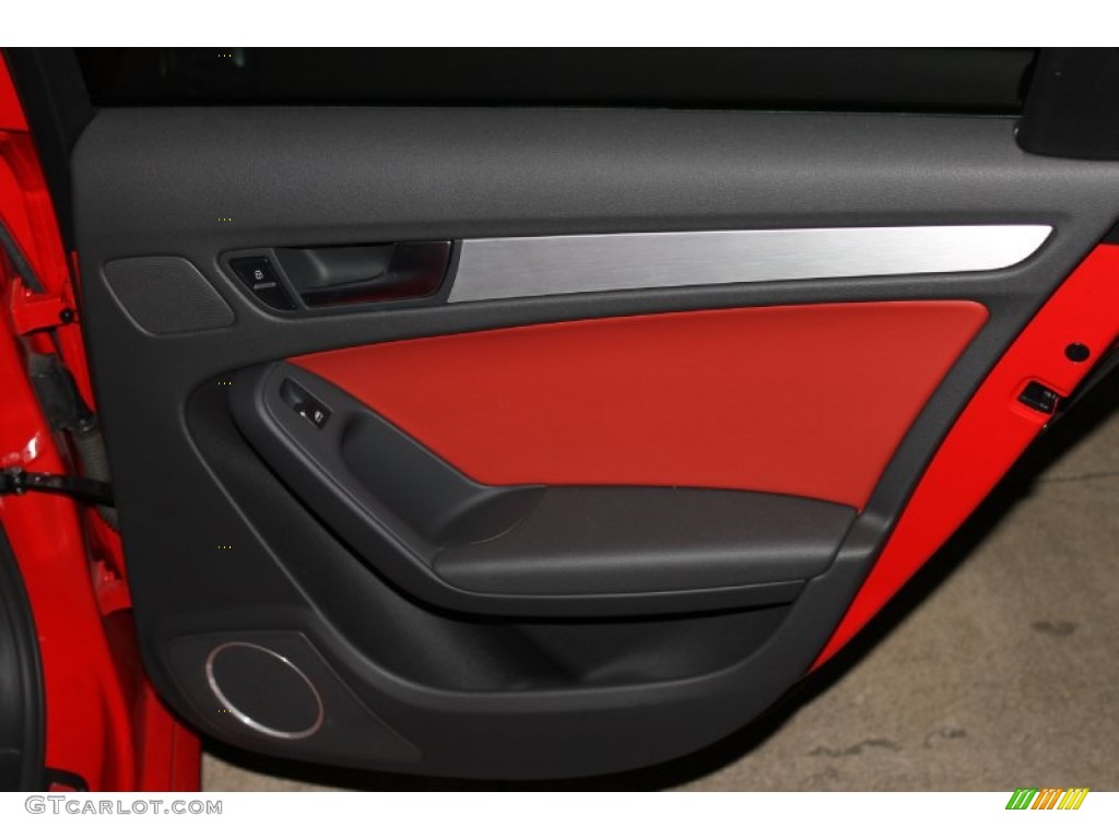 2011 S4 3.0 quattro Sedan - Brilliant Red / Black/Red photo #28