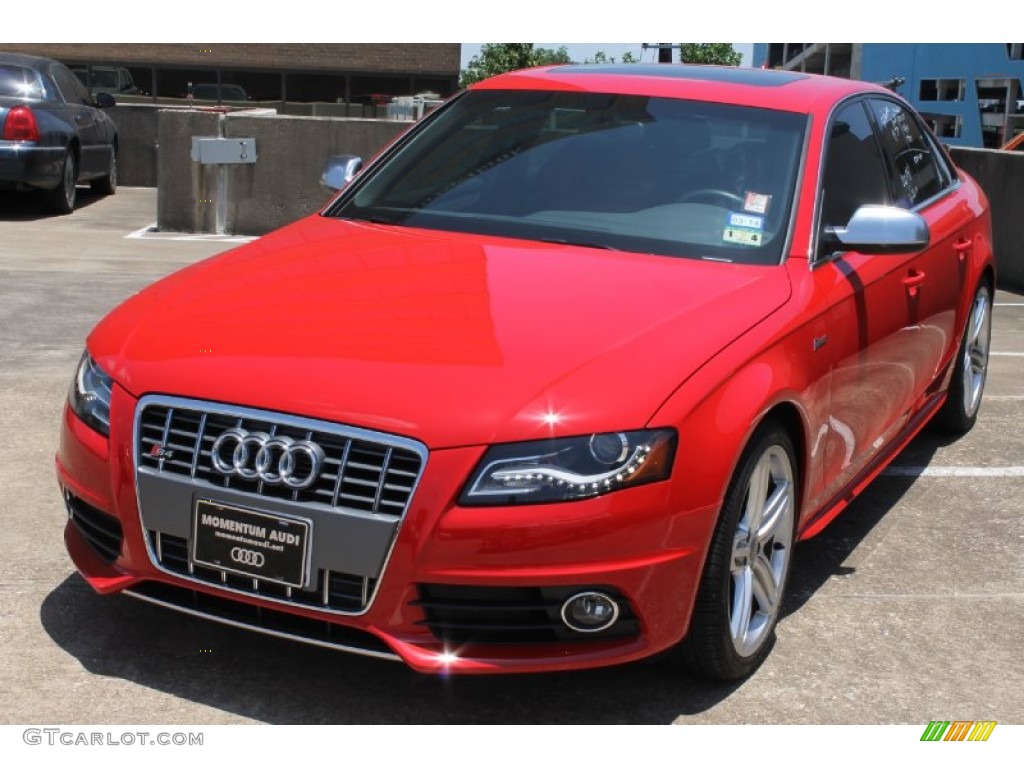 2011 S4 3.0 quattro Sedan - Brilliant Red / Black/Red photo #34