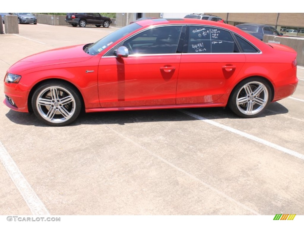 Brilliant Red 2011 Audi S4 3.0 quattro Sedan Exterior Photo #82796503
