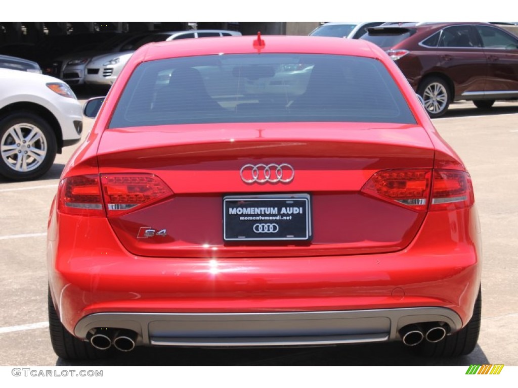 2011 S4 3.0 quattro Sedan - Brilliant Red / Black/Red photo #39