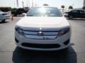 2012 White Suede Ford Fusion SEL V6  photo #4