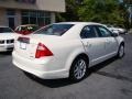 2012 White Suede Ford Fusion SEL V6  photo #8