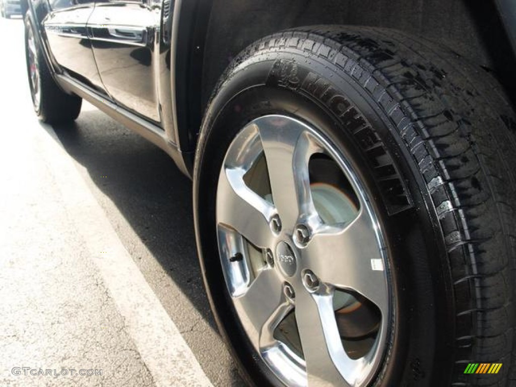 2013 Grand Cherokee Limited - Brilliant Black Crystal Pearl / Black/Light Frost Beige photo #6