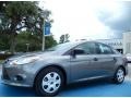 Sterling Gray 2013 Ford Focus S Sedan