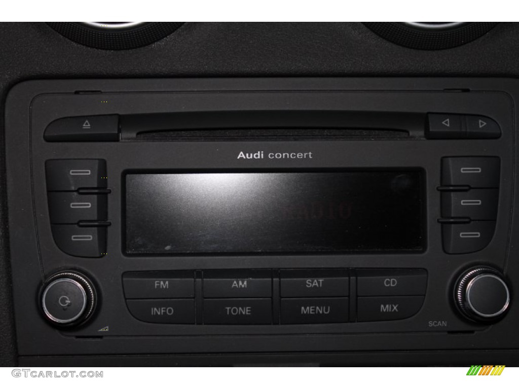2008 A3 2.0T - Lava Grey Pearl Effect / Black photo #15