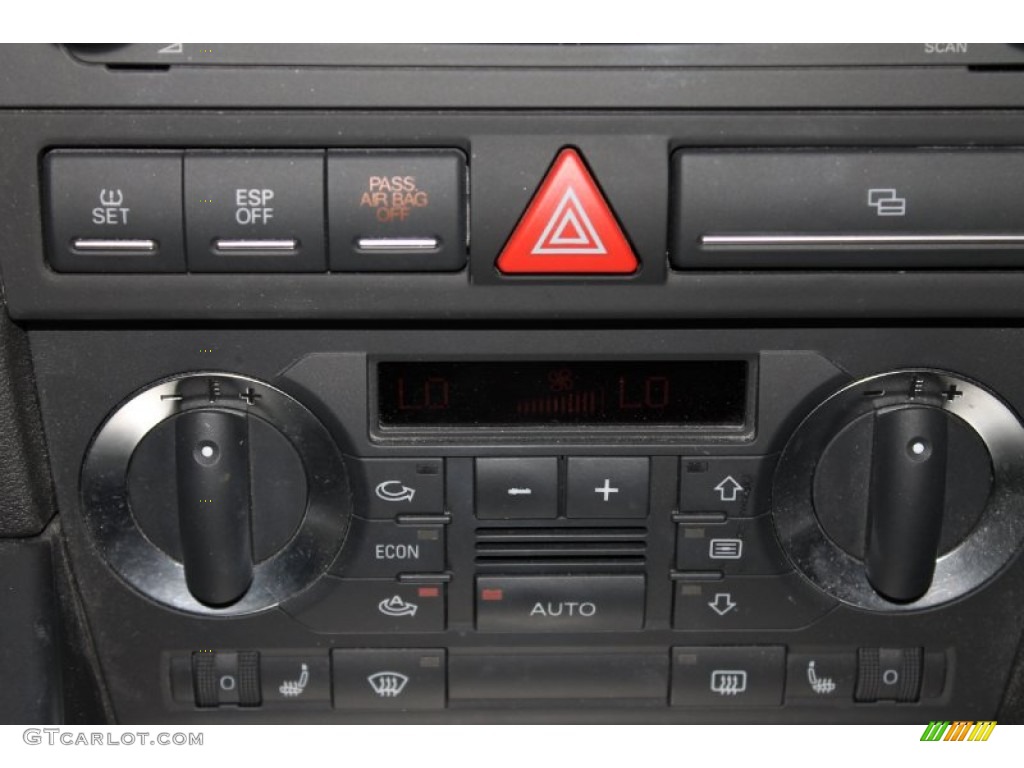 2008 A3 2.0T - Lava Grey Pearl Effect / Black photo #16