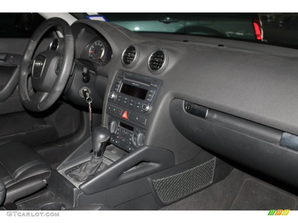 2008 A3 2.0T - Lava Grey Pearl Effect / Black photo #30