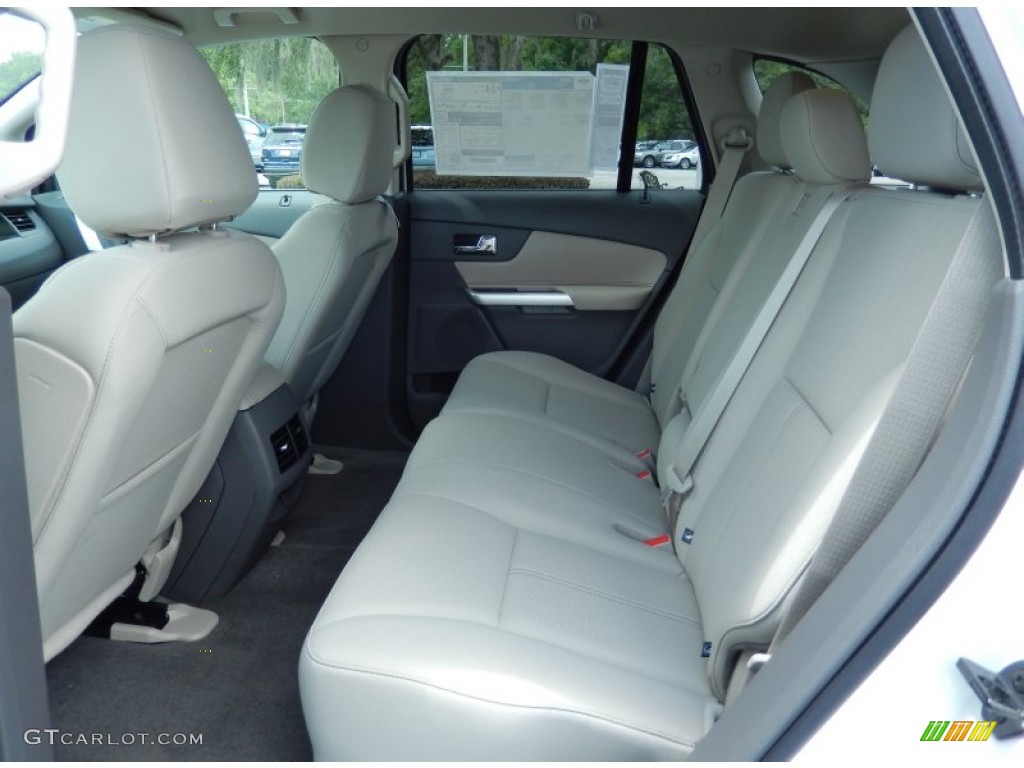 2013 Ford Edge SE EcoBoost Rear Seat Photo #82798579