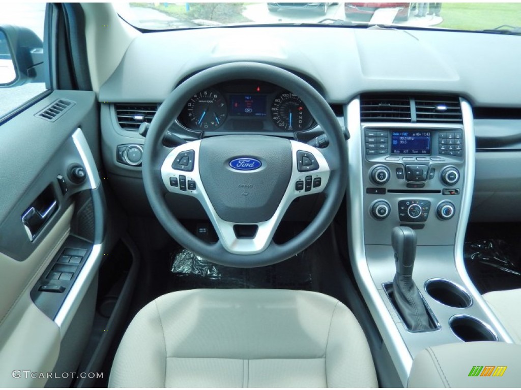 2013 Edge SE EcoBoost - White Suede / Medium Light Stone photo #8