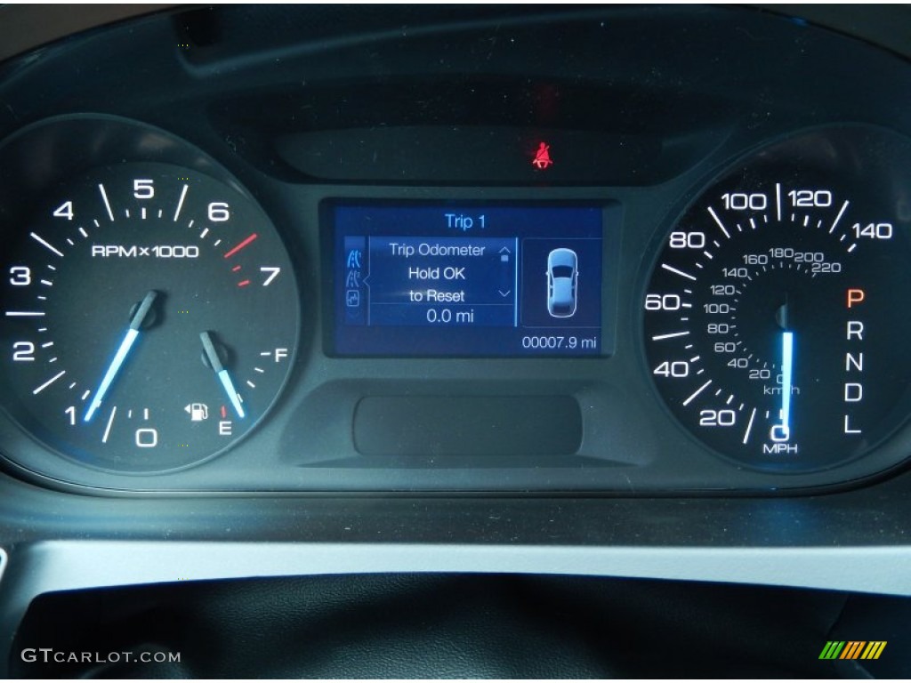 2013 Ford Edge SE EcoBoost Gauges Photo #82798628