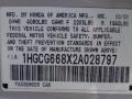 2002 Satin Silver Metallic Honda Accord EX Sedan  photo #27