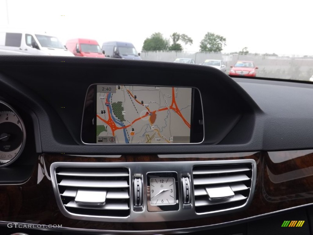 2014 E 350 4Matic Sport Sedan - Iridium Silver Metallic / Black photo #9