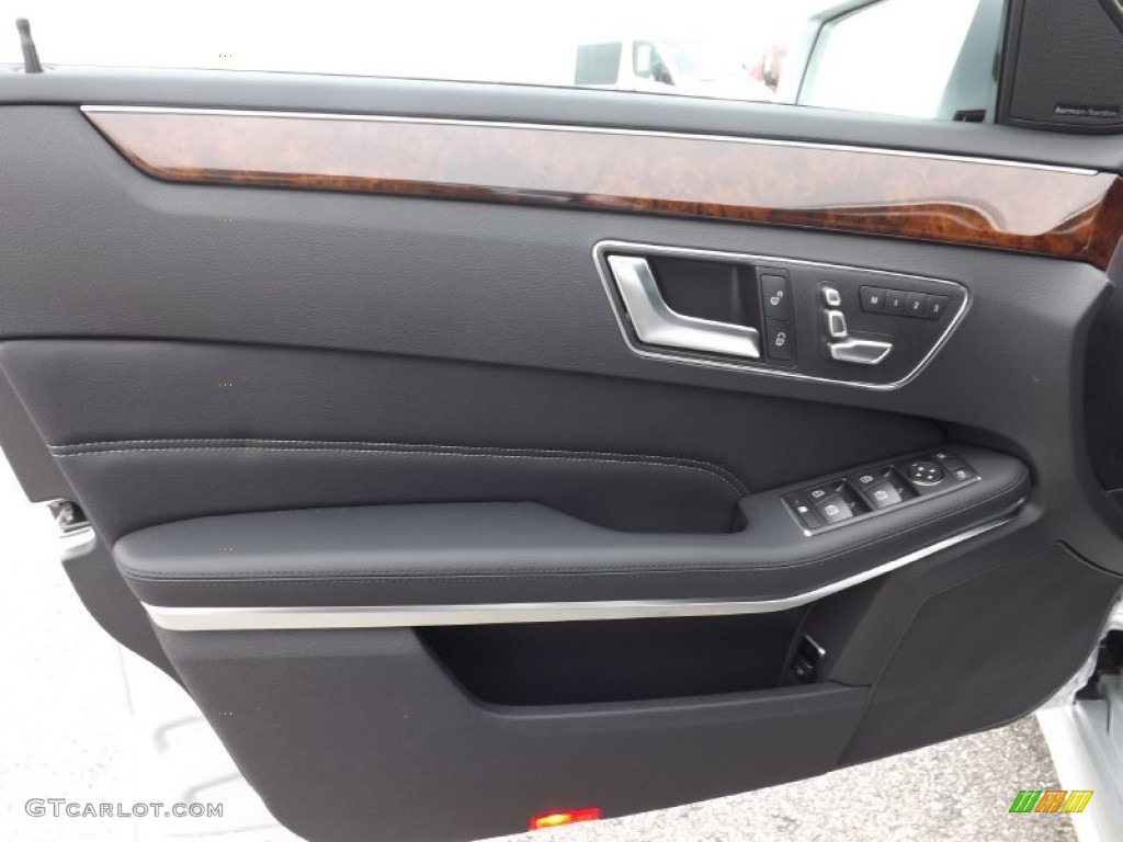 2014 E 350 4Matic Sport Sedan - Iridium Silver Metallic / Black photo #12