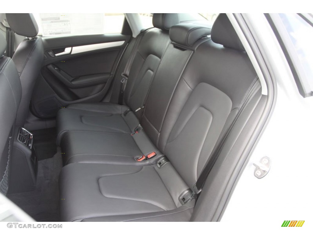 Black Interior 2013 Audi A4 2.0T quattro Sedan Photo #82800329