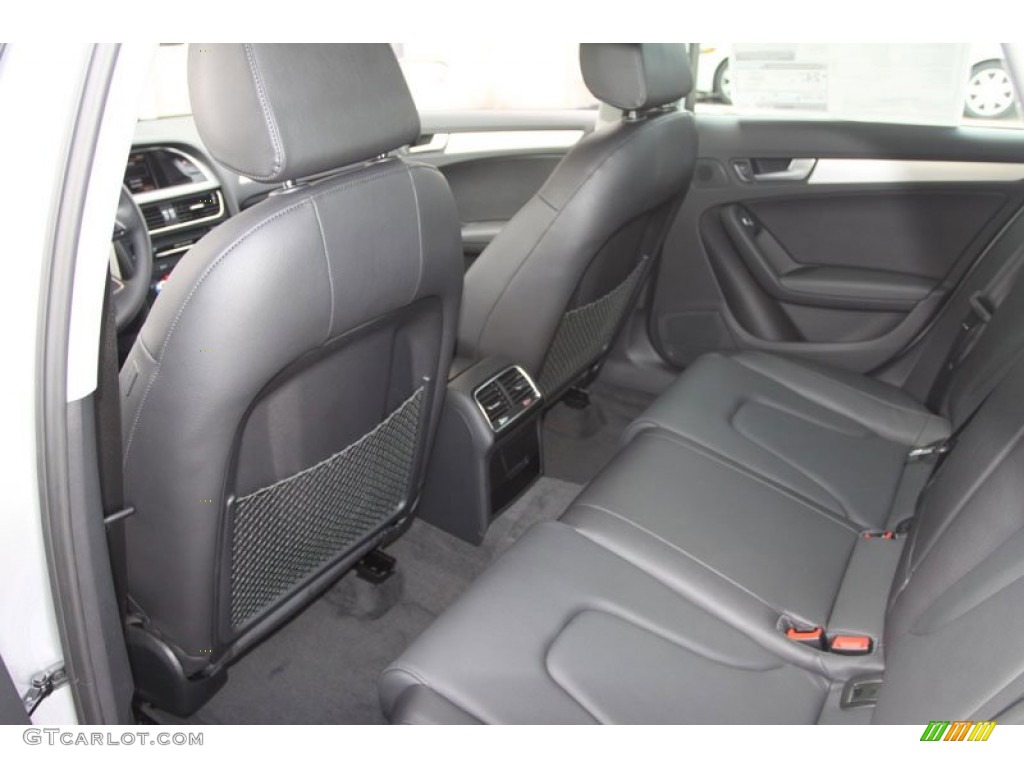 2013 Audi A4 2.0T quattro Sedan Rear Seat Photos