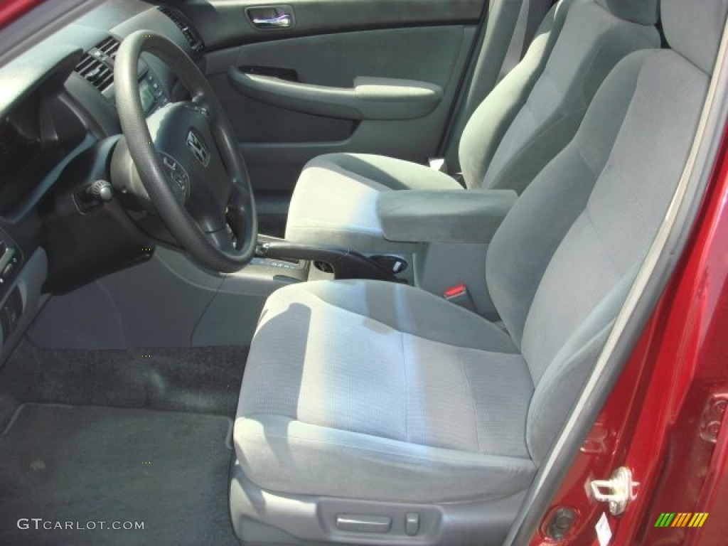 2004 Honda Accord LX V6 Sedan Front Seat Photo #82800382