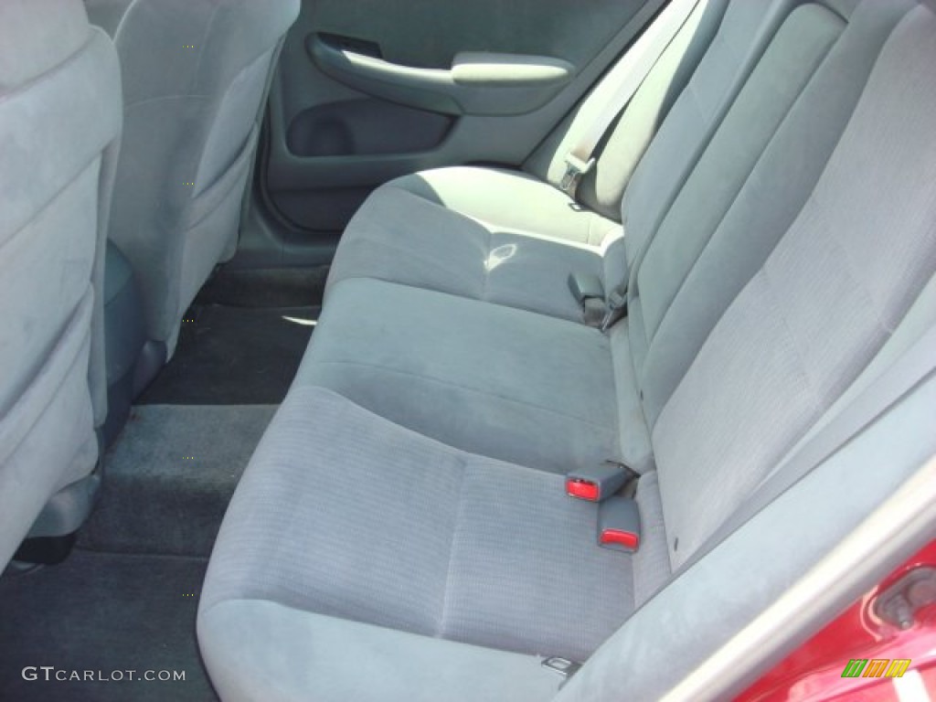 2004 Honda Accord LX V6 Sedan Rear Seat Photo #82800400