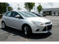 2013 Ingot Silver Ford Focus SE Hatchback  photo #3