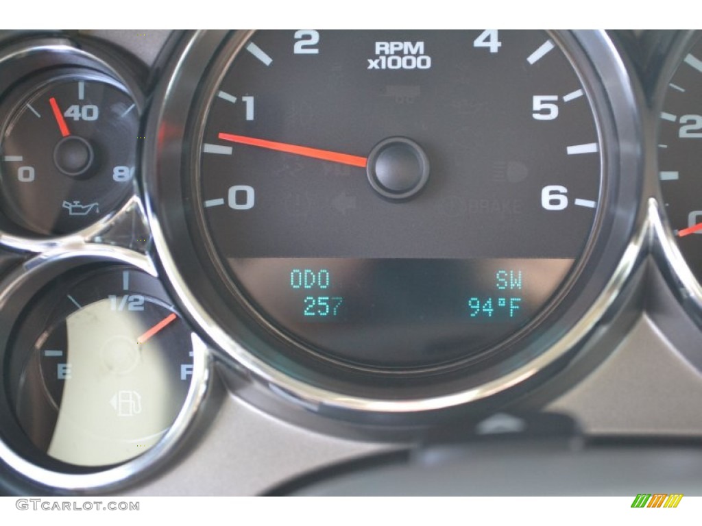2012 Silverado 1500 LT Crew Cab - Graystone Metallic / Light Titanium/Dark Titanium photo #24