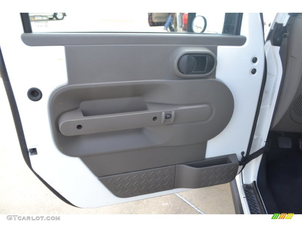 2008 Jeep Wrangler Unlimited Rubicon 4x4 Door Panel Photos
