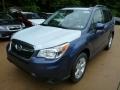 2014 Marine Blue Pearl Subaru Forester 2.5i Premium  photo #8