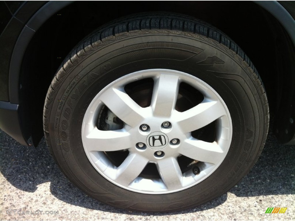 2008 CR-V EX 4WD - Nighthawk Black Pearl / Ivory photo #3