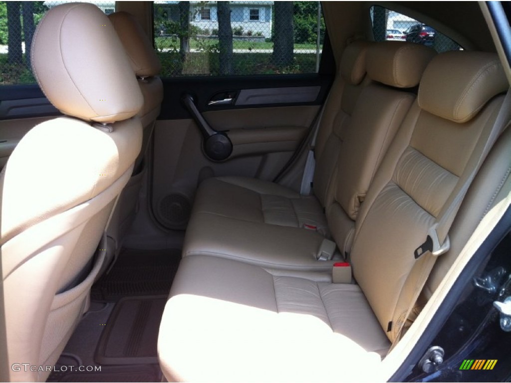 2008 CR-V EX 4WD - Nighthawk Black Pearl / Ivory photo #7