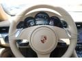 Luxor Beige 2013 Porsche 911 Carrera Coupe Steering Wheel