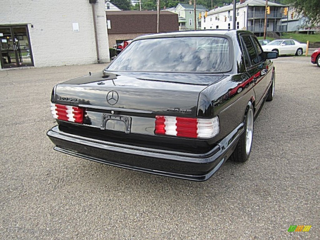 1982 S Class 500 SEL - Black / Terracotta photo #6