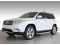 2013 Blizzard White Pearl Toyota Highlander Limited  photo #1